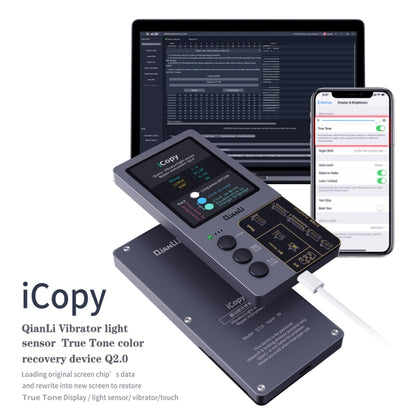 Qianli iCopy Plus 3 in 1 หน้าจอ LCD สีเดิมซ่อมโปรแกรมเมอร์สำหรับ iPhone, 3 in 1 For iPhone 6-12 Series