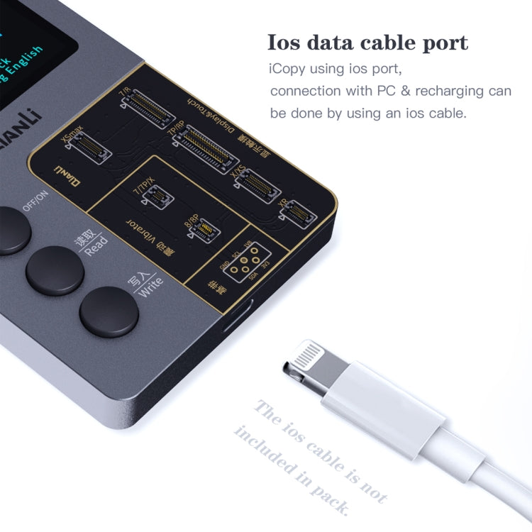 Qianli iCopy Plus 3 in 1 หน้าจอ LCD สีเดิมซ่อมโปรแกรมเมอร์สำหรับ iPhone, 3 in 1 For iPhone 6-12 Series