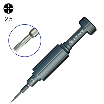 MECHANIC Mortar Mini iShell Hollow Cross Tip 2.5 ไขควงปากกลาง, Hollow Cross Tip 2.5