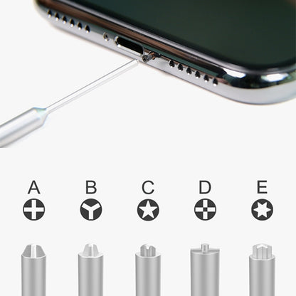 XL-655 3D ไขควง Torx T2 กันลื่น, XL-655 Torx T2