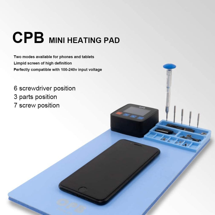 CPB CP300 เครื่องมือซ่อมแผ่นทำความร้อนหน้าจอ LCD ปลั๊ก US, CPB CP300(US Plug)