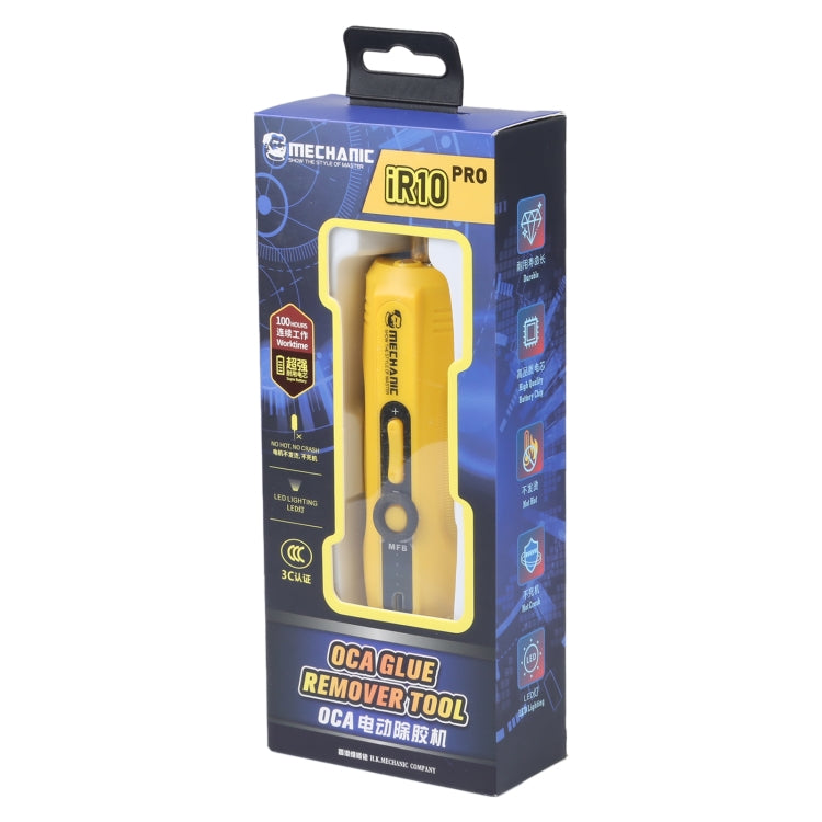 เครื่องมือถอดเจล OCA แบบชาร์จไฟได้ MECHANIC iR10 Pro, iR10 Pro(Yellow)