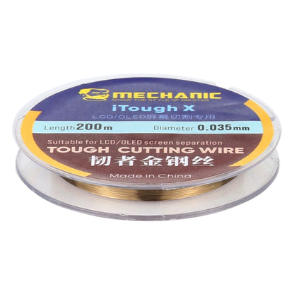 MECHANIC iTough X 200M 0.035MM LCD OLED ลวดตัดหน้าจอ, MECHANIC 0.035MM 200M