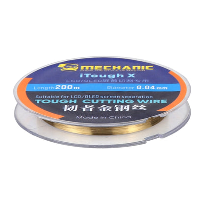 ช่าง iTough X 200M 0.04MM LCD OLED หน้าจอตัดลวด, Mechanic 0.04MM 200M