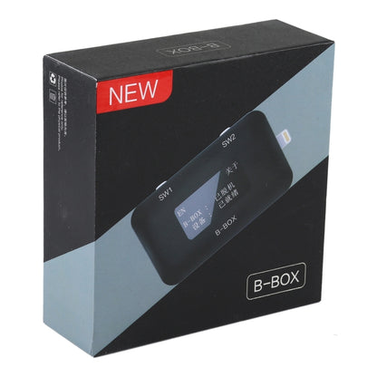 B-BOX การอ่านการเขียนฮาร์ดดิสก์เปลี่ยนการเขียนโปรแกรม SN พร้อมหน้าจอ 1.3 นิ้วสำหรับ iPhone 7-11, B-BOX