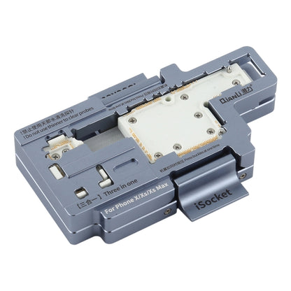 Qianli iSocket 3 ใน 1 เมนบอร์ด Layered Test กรอบ Upper ชั้น Logic Board ฟังก์ชั่น Fast Test สำหรับ iPhone X / XS / XS Max, Qianli iSocket For iPhone X / XS / XS Max