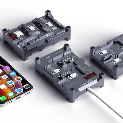 Qianli iCopy-S สองด้านชิป Test Stand 4 IN1 Logic Baseband ชิป EEPROM Non-กำจัดสำหรับ iPhone X / XS / XR / XS MAX, For iPhone X / XS / XR / XS Max