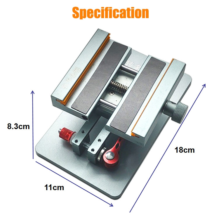 XHZC-125 360 องศาหมุนมัลติฟังก์ชั่ PCB FIXTURE เมนบอร์ดผู้ถือซ่อม + 4 in 1 โลหะ Crowbar ชุด, PCB Fixture+Crowbar
