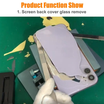 XHZC-125 360 องศาหมุนมัลติฟังก์ชั่ PCB FIXTURE เมนบอร์ดผู้ถือซ่อม + 4 in 1 โลหะ Crowbar ชุด, PCB Fixture+Crowbar