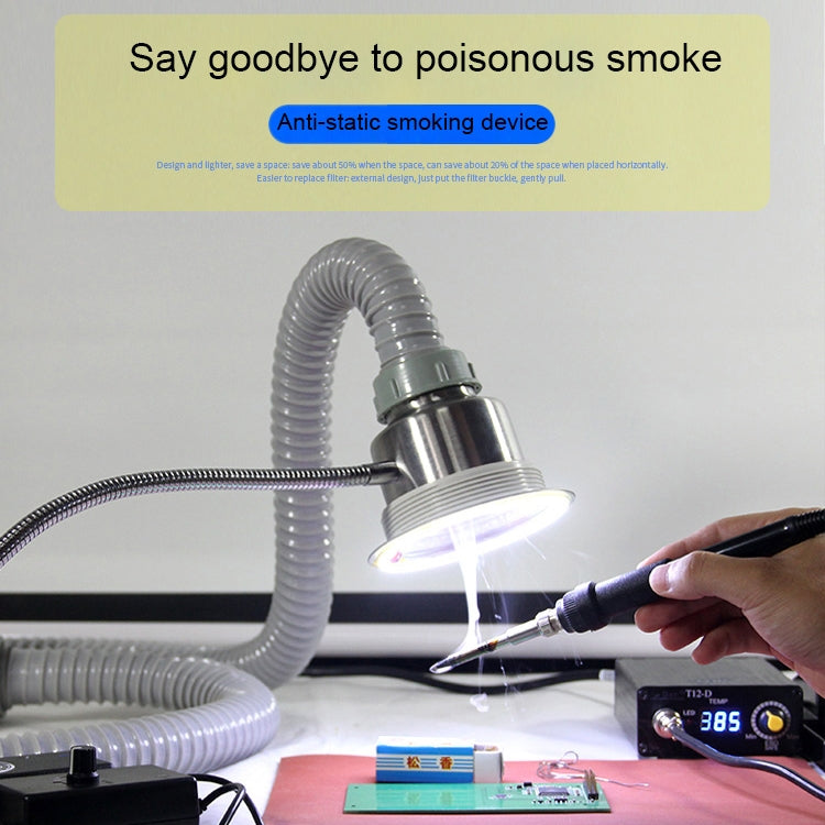 TBK Anti-Static ดูดควันเครื่องมือโทรศัพท์มือถือชิปแผงวงจรเชื่อมควัน Evacuator, TBK Smoke Instrument