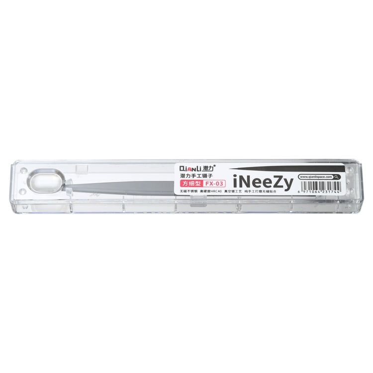 Qianli iNeezy FX-03 สแตนเลสสตีลแหนบหนาพิเศษคมแหนบแหลม, Qianli iNeezy FX-03