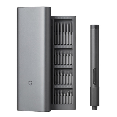 25 in 1 Original Xiaomi Mijia Electric Precision ไขควง ชุด ชาร์จแม่เหล็กอลูมิเนียม เคส, Mijia 25 in 1