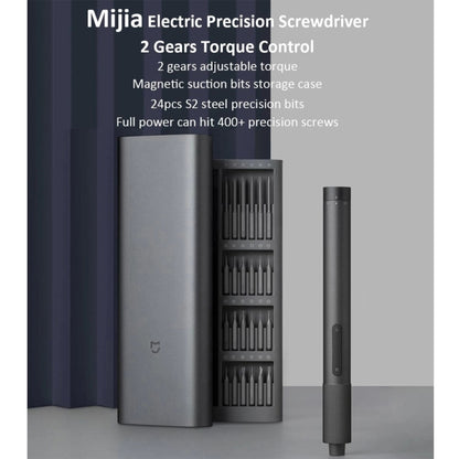 25 in 1 Original Xiaomi Mijia Electric Precision ไขควง ชุด ชาร์จแม่เหล็กอลูมิเนียม เคส, Mijia 25 in 1