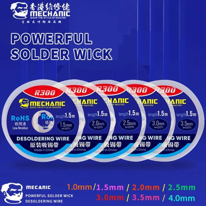MECHANIC R300 1.5M 2.5MM ลวดดีบุกดูด, MECHANIC R300 1.5M 2.5MM