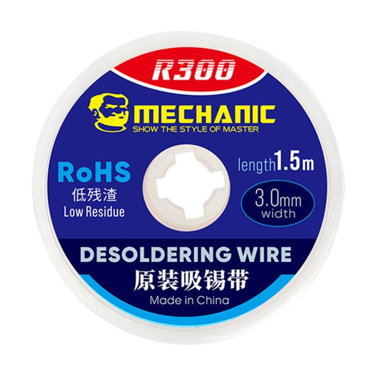 MECHANIC R300 1.5M 3.0MM ลวดดีบุกดูด, MECHANIC R300 1.5M 3.0MM