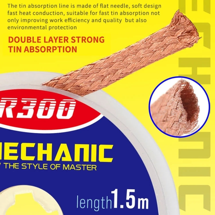 MECHANIC R300 1.5M 3.0MM ลวดดีบุกดูด, MECHANIC R300 1.5M 3.0MM