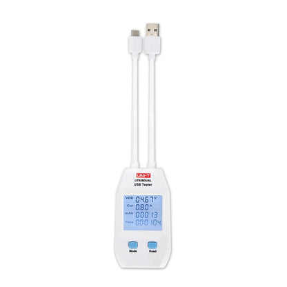 UNI-T USB โวลต์มิเตอร์แอมมิเตอร์เครื่องทดสอบ UT658DUAL, UT658DUAL