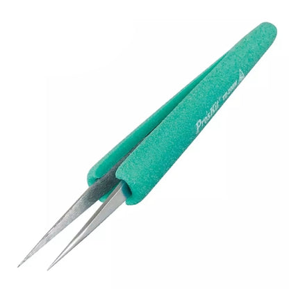 TZ-205N แหนบปลายยาวป้องกันการลื่นไถลป้องกันไฟฟ้าสถิต, TZ-205N