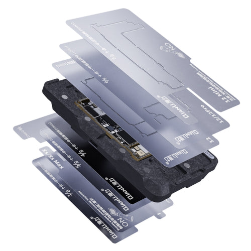 Qianli 10 ใน 1 แพลตฟอร์ม Reballing กรอบกลางสำหรับ iPhone X / XS / XS Max / 11 / 11 Pro / 11 Pro Max / 12 / 12 Pro / 12 mini / 12 Pro Max, For iPhone X-12 Pro Max