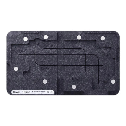 Qianli 10 ใน 1 แพลตฟอร์ม Reballing กรอบกลางสำหรับ iPhone X / XS / XS Max / 11 / 11 Pro / 11 Pro Max / 12 / 12 Pro / 12 mini / 12 Pro Max, For iPhone X-12 Pro Max