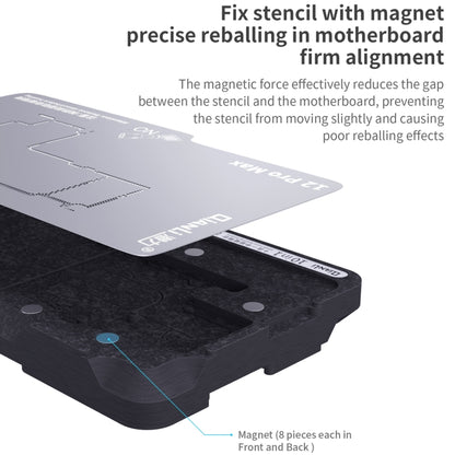 Qianli 10 ใน 1 แพลตฟอร์ม Reballing กรอบกลางสำหรับ iPhone X / XS / XS Max / 11 / 11 Pro / 11 Pro Max / 12 / 12 Pro / 12 mini / 12 Pro Max, For iPhone X-12 Pro Max