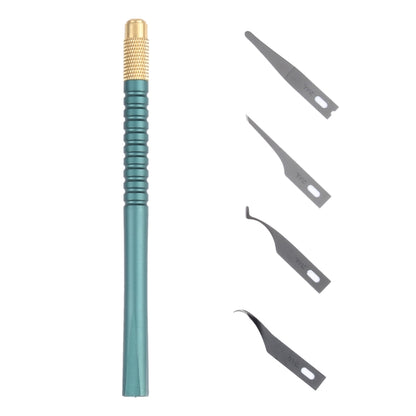 2UUL 5 in 1 PCB ทำความสะอาดเมนบอร์ดมัลติฟังก์ชั่น BGA ชิปกาวทำความสะอาดขูด Pry Knife, 2UUL 5 in 1