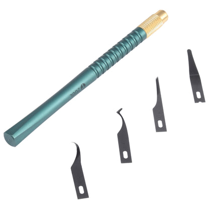 2UUL 5 in 1 PCB ทำความสะอาดเมนบอร์ดมัลติฟังก์ชั่น BGA ชิปกาวทำความสะอาดขูด Pry Knife, 2UUL 5 in 1