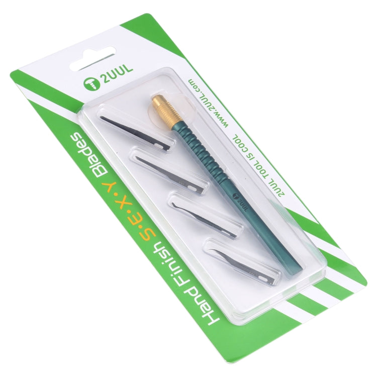 2UUL 5 in 1 PCB ทำความสะอาดเมนบอร์ดมัลติฟังก์ชั่น BGA ชิปกาวทำความสะอาดขูด Pry Knife, 2UUL 5 in 1