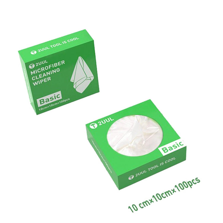 2UUL 10x10 ซม. ผ้าไมโครไฟเบอร์ทำความสะอาดผ้าป้องกันไฟฟ้าสถิตย์ไร้ฝุ่น, 2UUL 10x10cm
