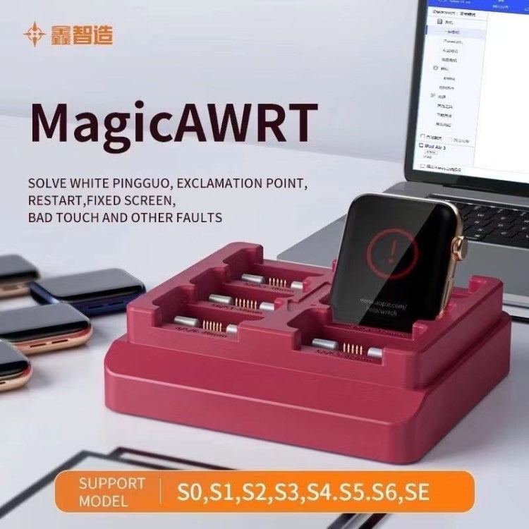 MagicAWRT ibus Recovery Adapter Restore Box สำหรับ Apple Watch S0 / S1 / S2 / S3 / S4 / S5 / S6 / SE, Restore Box