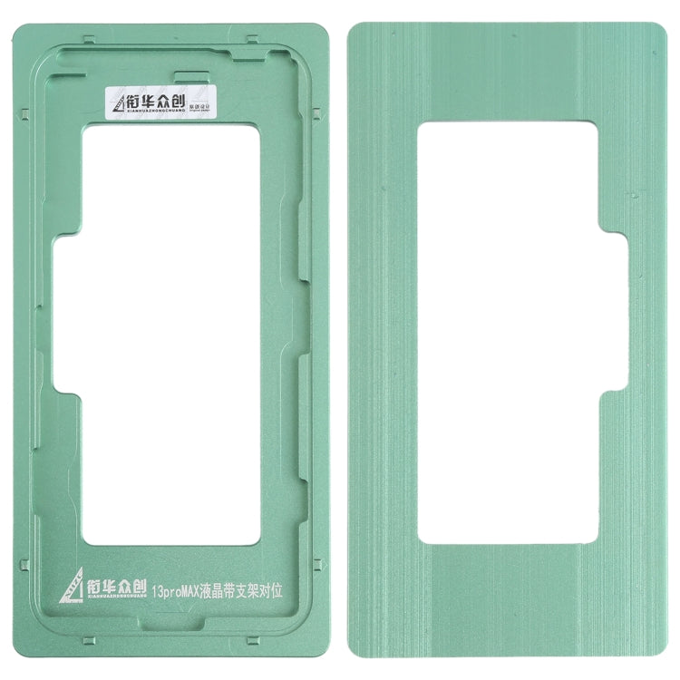 หน้าจอ LCD พร้อมแม่พิมพ์ปรับเทียบขอบกรอบสำหรับ iPhone 13 Pro Max, For 13 Pro Max