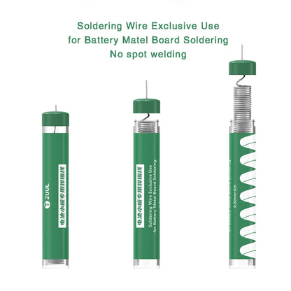 2UUL แบตเตอรี่ Matel Board ลวดบัดกรี, Soldering Wire