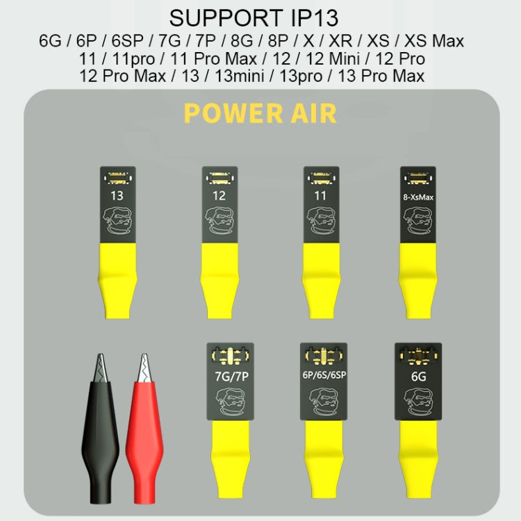 ช่าง Power Air Power BOOT CABLE Power Test Cord สำหรับ iPhone 6-13 PRO MAX, Mechanic Power Air