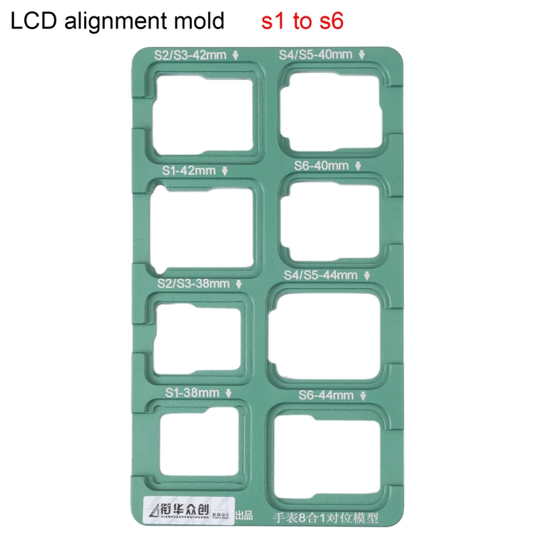 หน้าจอ LCD ซ่อมกระจกตำแหน่งแม่พิมพ์เคลือบสำหรับ Apple Watch, For Apple Watch