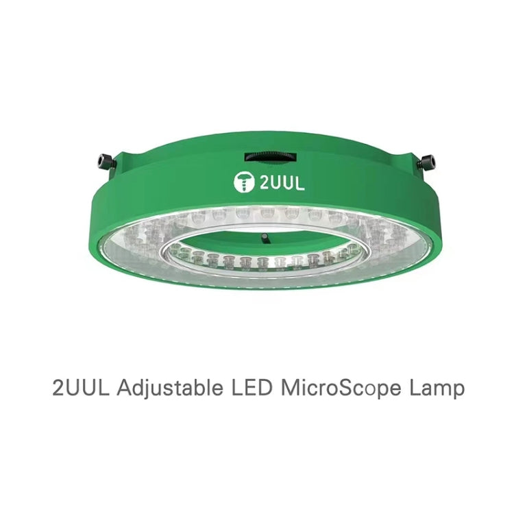 2UUL ปรับกล้องจุลทรรศน์ LED แหวนโคมไฟ 5V แหล่งจ่ายไฟ USB, 62mm