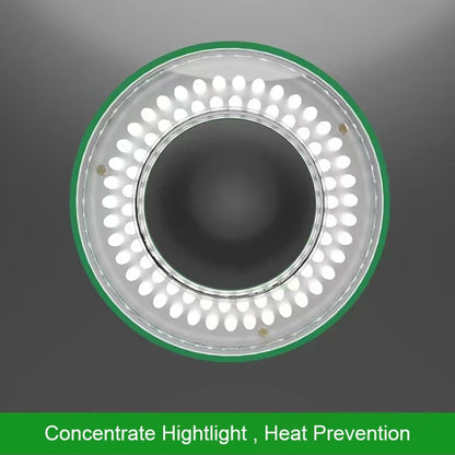 2UUL ปรับกล้องจุลทรรศน์ LED แหวนโคมไฟ 5V แหล่งจ่ายไฟ USB, 62mm