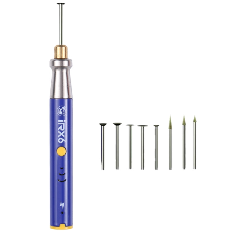 ช่าง IRX6 โทรศัพท์อัจฉริยะชิป IC CPU ซ่อมเจาะขัดแกะสลักปากกา, IRX6 Engraving Pen