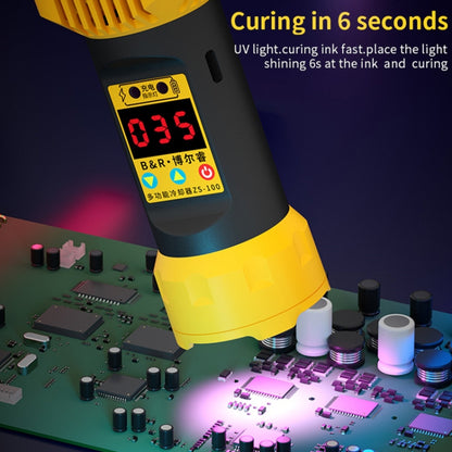 B&R ZS-100 2 in 1 UV Curing Lamp + เครื่องมือซ่อมแซมพัดลมคูลเลอร์, ZS-100