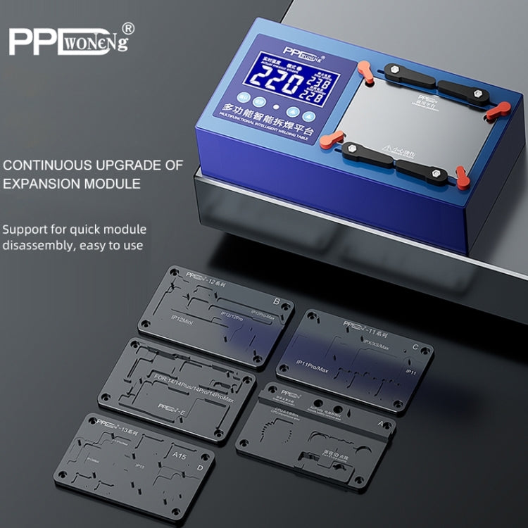 PPD แพลตฟอร์ม Desoldering อัจฉริยะมัลติฟังก์ชั่นสำหรับ iPhone 11 ถึง 14 Pro Max, ปลั๊ก US, US Plug