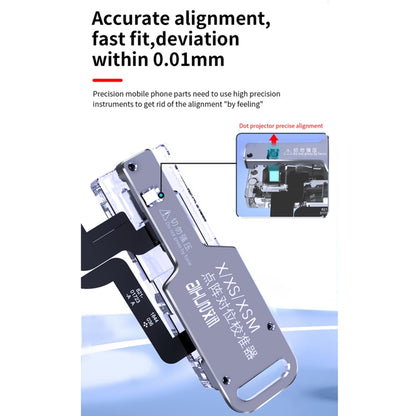 เครื่องปรับเทียบตำแหน่งที่แม่นยำของ AiXun Dot Projector สำหรับ iPhone X/XS/XS Max/XR, For iPhone X/XS/XS Max/XR