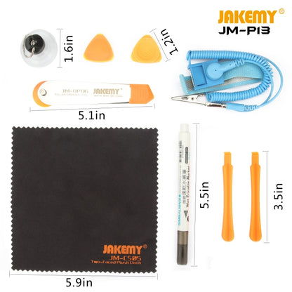 JAKEMY JM-P13 ชุดเครื่องมือไขควงซ่อมมืออาชีพ 54 in 1, JM-P13