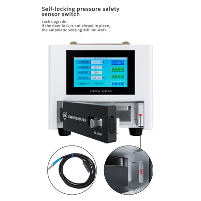 TBK 208M เครื่องเคลือบสูญญากาศหน้าจอ LCD ขนาดเล็ก 3 ใน 1 ปลั๊กสหราชอาณาจักร, TBK 208M (US Plug), TBK 208M (EU Plug)