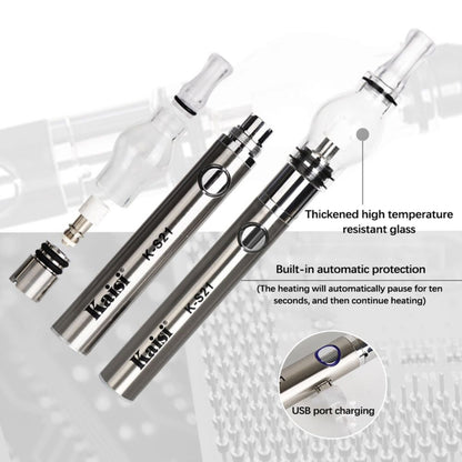 Kaisi K-S21 Rosin Pen Rosin Atomization Machine เครื่องตรวจจับการลัดวงจร, Kaisi K-S21(Black), Kaisi K-S21(Silver)