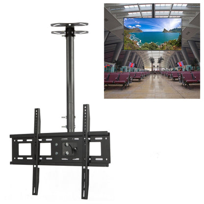 32-70 นิ้ว Universal ความสูงและมุมปรับ LCD TV ติดผนังเพดาน Dual-use Bracket, ความยาวพับเก็บได้: 1 ม., 1m