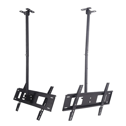 32-70 นิ้ว Universal ความสูงและมุมปรับ LCD TV ติดผนังเพดาน Dual-use Bracket, ความยาวพับเก็บได้: 1 ม., 1m