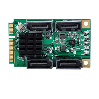 4 พอร์ต SATA III 6G Mini PCI Express Marvel 88SE9215 การ์ดคอนโทรลเลอร์