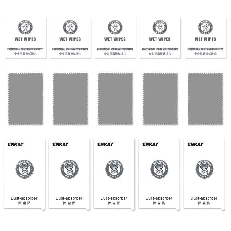 5 ชิ้น ENKAY Hat-Prince 0.26mm 2.5D 9H ฟิล์มป้องกันกระจกนิรภัยสำหรับ Samsung Galaxy A40