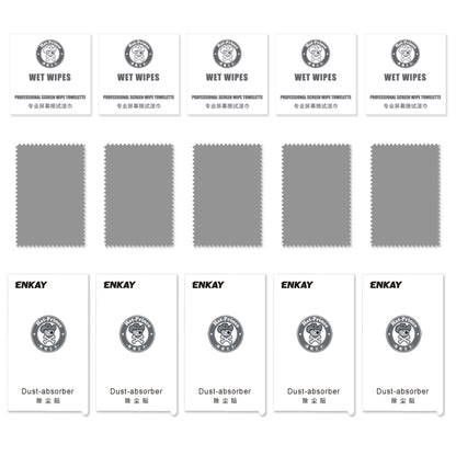 5 ชิ้น ENKAY Hat-Prince 0.26mm 2.5D 9H ฟิล์มป้องกันกระจกนิรภัยสำหรับ Samsung Galaxy A40