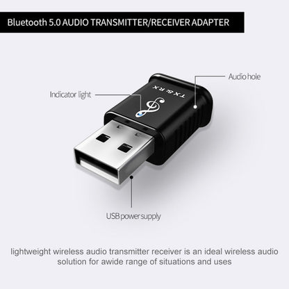 MSD168 2 ใน 1 เครื่องส่งสัญญาณบลูทูธ Mini 3.5 มม.AUX สเตอริโอไร้สายบลูทูธ 5.0 อะแดปเตอร์สำหรับรถยนต์ทีวี PC MP3