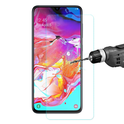 ENKAY HatPrince 0.26mm 2.5D 9H ฟิล์มป้องกันกระจกนิรภัยสำหรับ Samsung Galaxy A70, For Samsung Galaxy A70(1 PC)